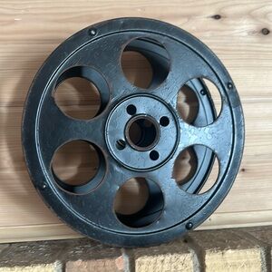 Movie reel rustic decor